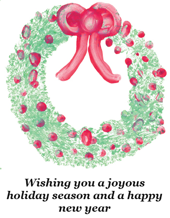 Season’s Greetings & Best Wishes for the New Year 